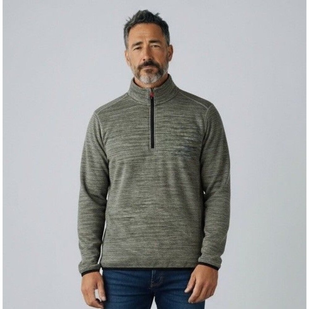 Avalanche Men's Outdoor Supply Company Quarter Zip Pullover Men’s XLarge Grey